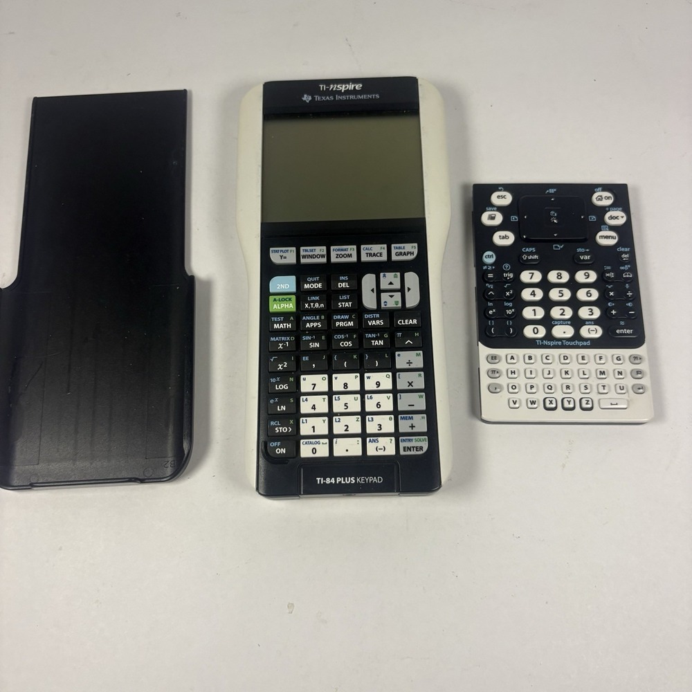 Texas Instruments TI-Inspire Graphing Calculator TI-84 Plus Keypad Silver Tested